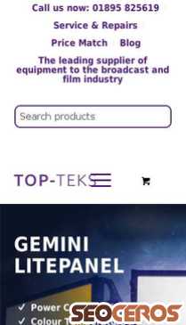 topteks.com/gemini-litepanel mobil preview