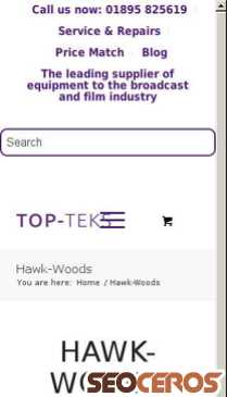 topteks.com/hawk-woods mobil náhled obrázku