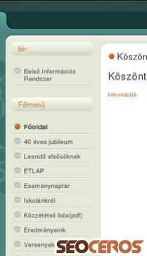 tovarosi.hu mobil előnézeti kép