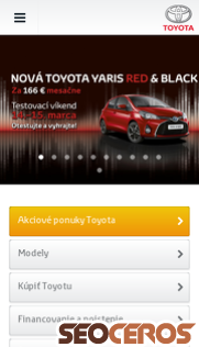 toyota.sk mobil preview