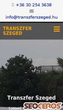 transzferszeged.hu mobil náhľad obrázku