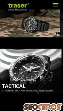traserh3watches.com mobil preview