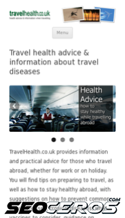 travelhealth.co.uk mobil preview