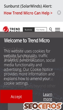 trendmicro.com mobil 미리보기