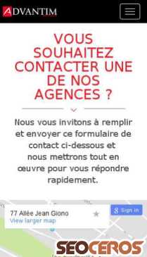 triclic.fr/advg/nous-contacter.html mobil előnézeti kép