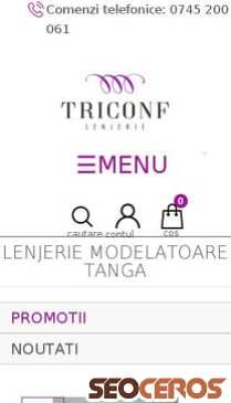 triconf.ro mobil prikaz slike