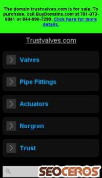 trustvalves.com mobil vista previa