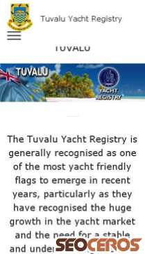 tuvaluyachtregistry.com/index.html mobil preview