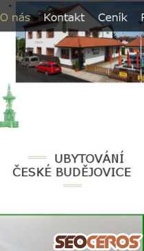 ubytovani-cbudejovice.cz mobil előnézeti kép