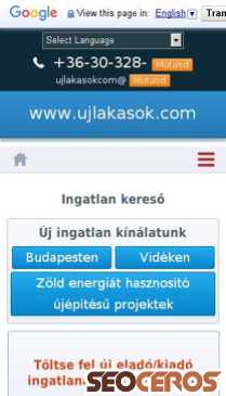 ujlakasok.com mobil preview