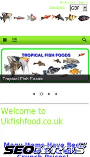 ukfishfood.co.uk mobil előnézeti kép