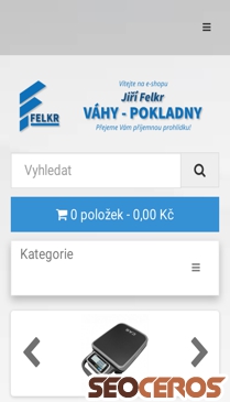 vahy.cz mobil vista previa