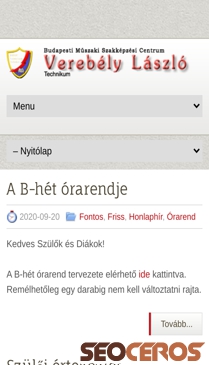 verebelyszki.hu mobil előnézeti kép