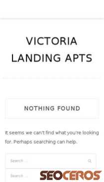 victorialandingapts.com mobil vista previa