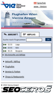 viennaairport.com mobil obraz podglądowy