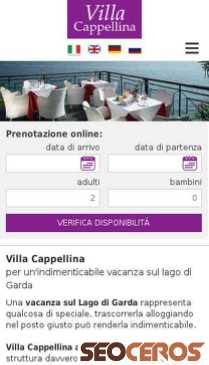 villacappellina.it mobil preview