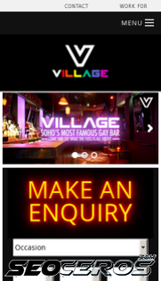 village-soho.co.uk mobil förhandsvisning