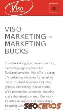 visomarketing.co.uk/about-viso-marketing mobil anteprima