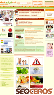 vitaminsziget.com mobil előnézeti kép