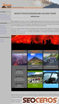 volcanotrek.com mobil förhandsvisning
