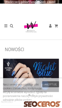 vvbeauty.pl mobil obraz podglądowy