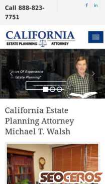 walsh-lawfirm.com mobil preview
