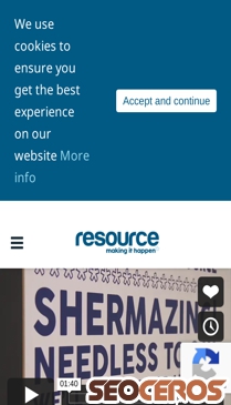 weareresource.co.uk mobil preview