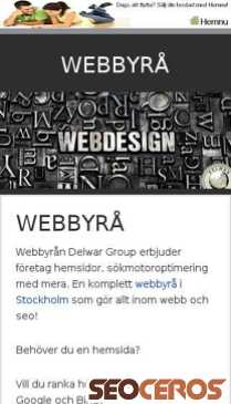 webbyra.org mobil vista previa