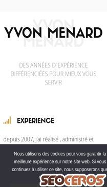 webdesign45.fr mobil előnézeti kép