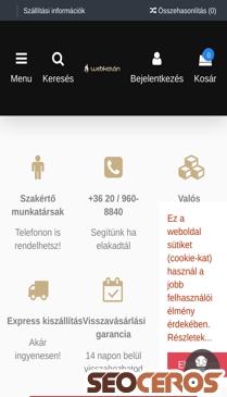webkazan.hu mobil preview