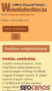 weboldalforditas.hu mobil előnézeti kép