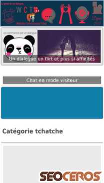 website-communauty-tchat.com mobil náhľad obrázku