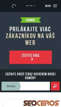 websupport.sk mobil previzualizare