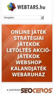 webtars.hu mobil előnézeti kép