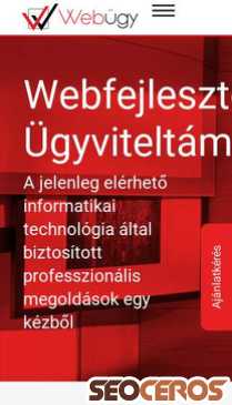 webugy.hu mobil previzualizare
