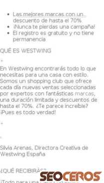 westwing.es mobil preview