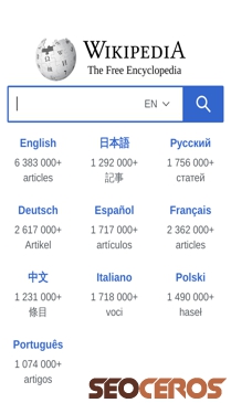 wikipedia.com mobil 미리보기