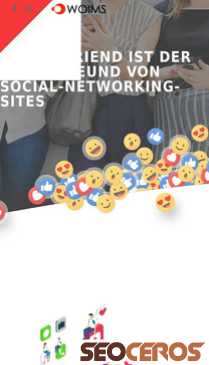 woims.at/social-media-und-online-marketing-fuer-ihr-unternehmen mobil Vorschau
