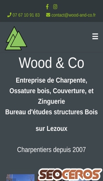 wood-and-co.fr mobil obraz podglądowy