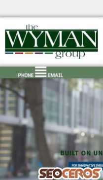 wyman-group.com mobil 미리보기