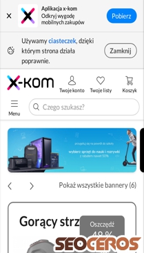 x-kom.pl mobil obraz podglądowy