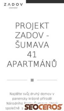 zadovapartmany.cz/cz/index mobil förhandsvisning