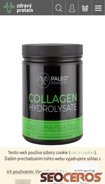 zdravyprotein.sk/paleo-powders-kolagen-collagen-hydrolysate mobil Vista previa