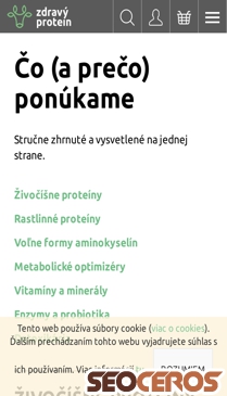 zdravyprotein.sk/ponuka-proteinov mobil náhľad obrázku
