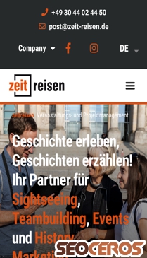 zeit-reisen.de mobil náhľad obrázku