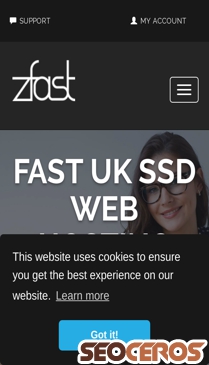 zfast.co.uk mobil förhandsvisning