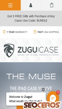 zugucase.com mobil Vorschau