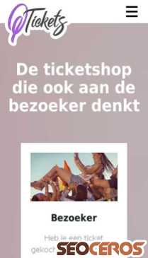 www2.qtickets.nl mobil preview