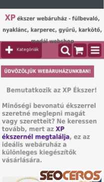 xpekszer.hu mobil előnézeti kép