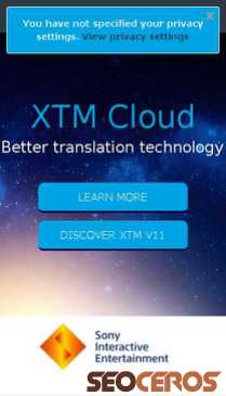 xtm.cloud mobil förhandsvisning